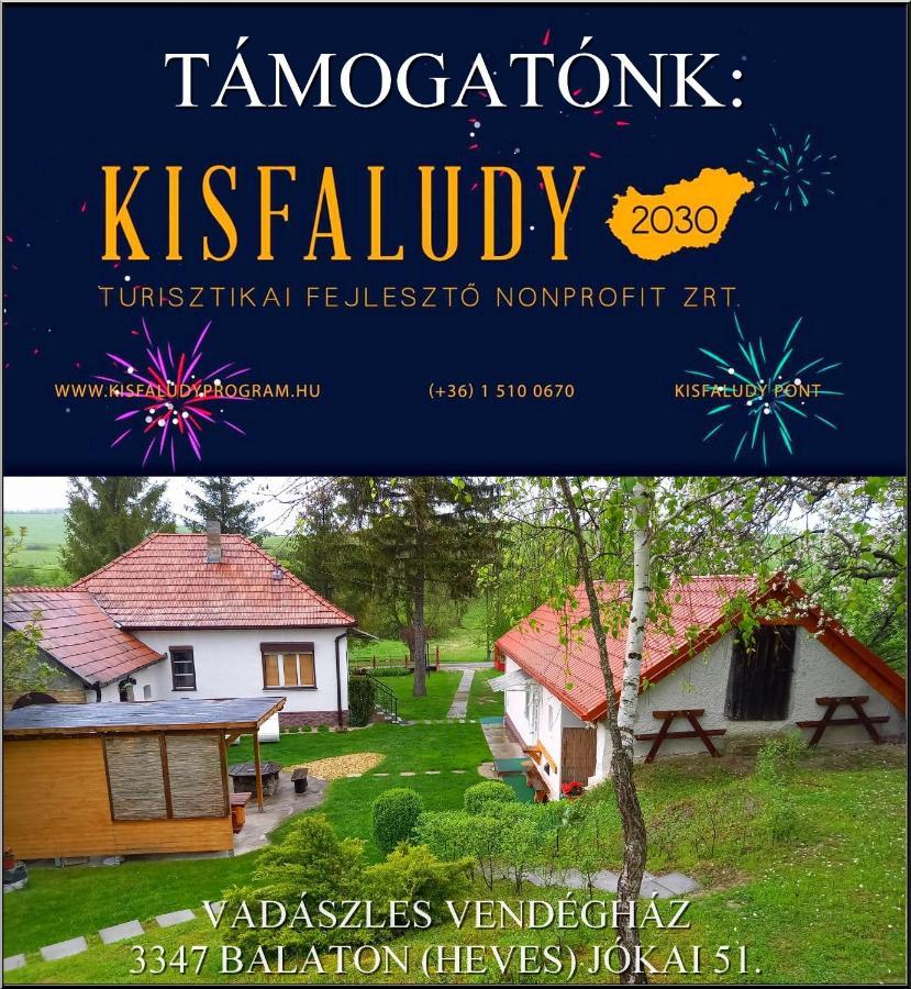 Vadaszles Vendeghaz Bukkszentmarton Exterior photo
